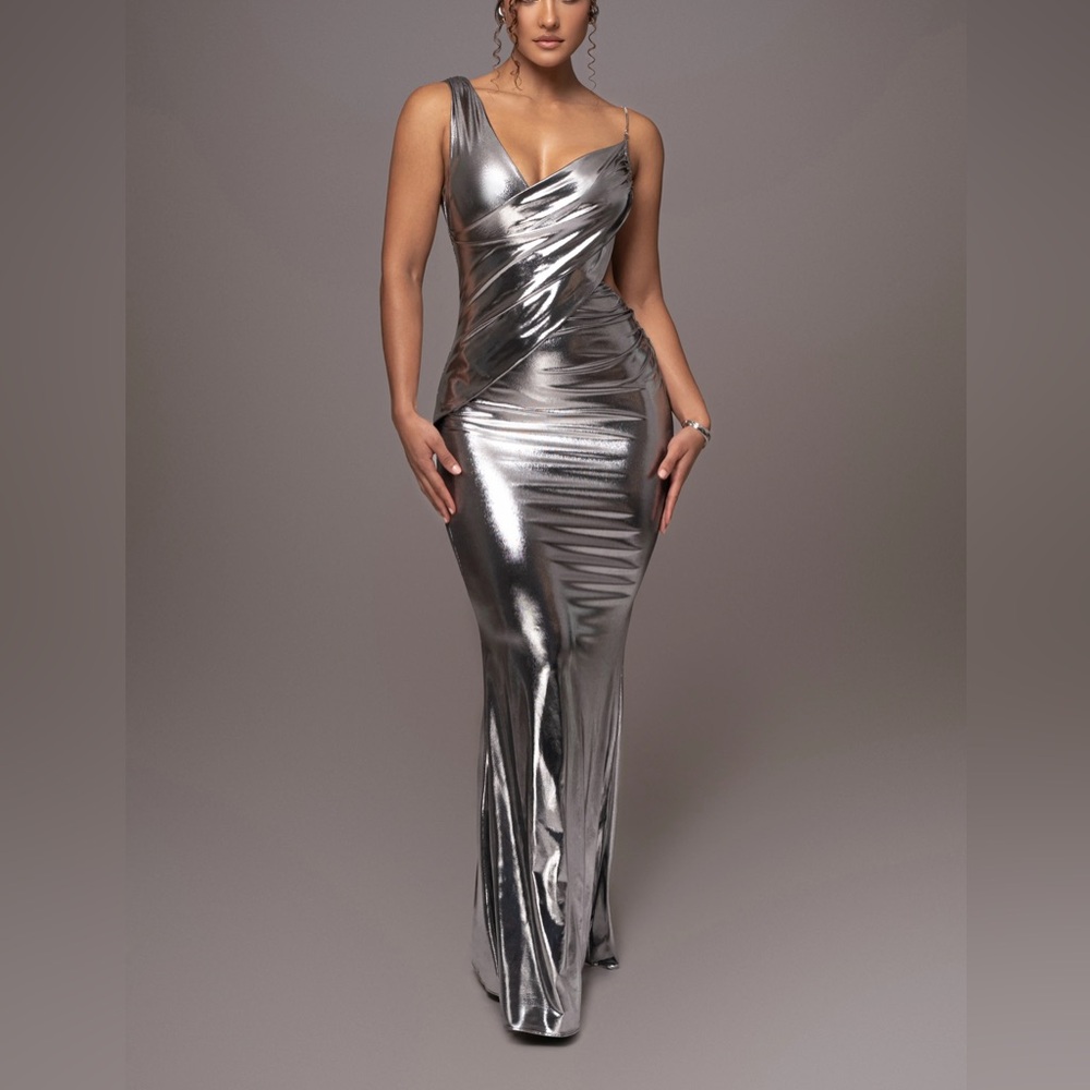 Chrome Silver dress